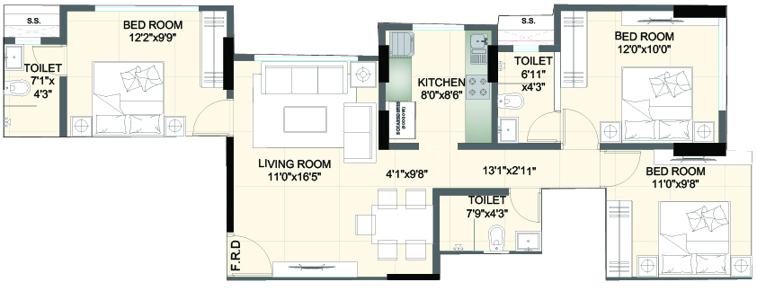 Master Floor Plan 3