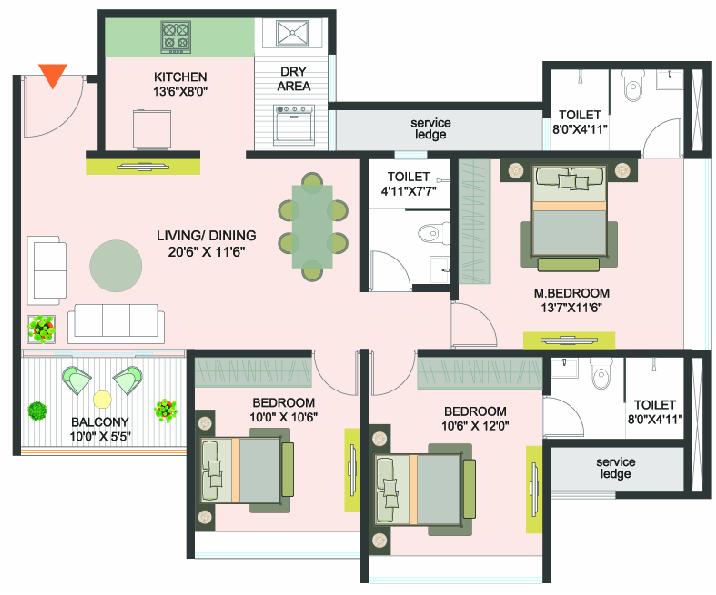 Master Floor Plan 3