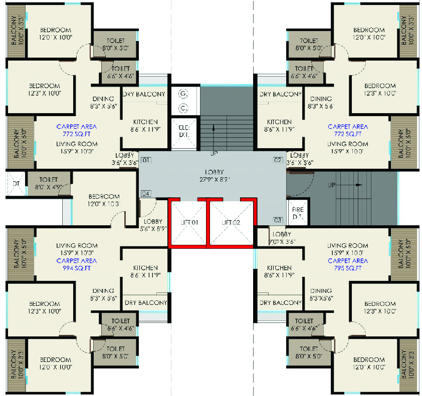 Master Floor Plan 4