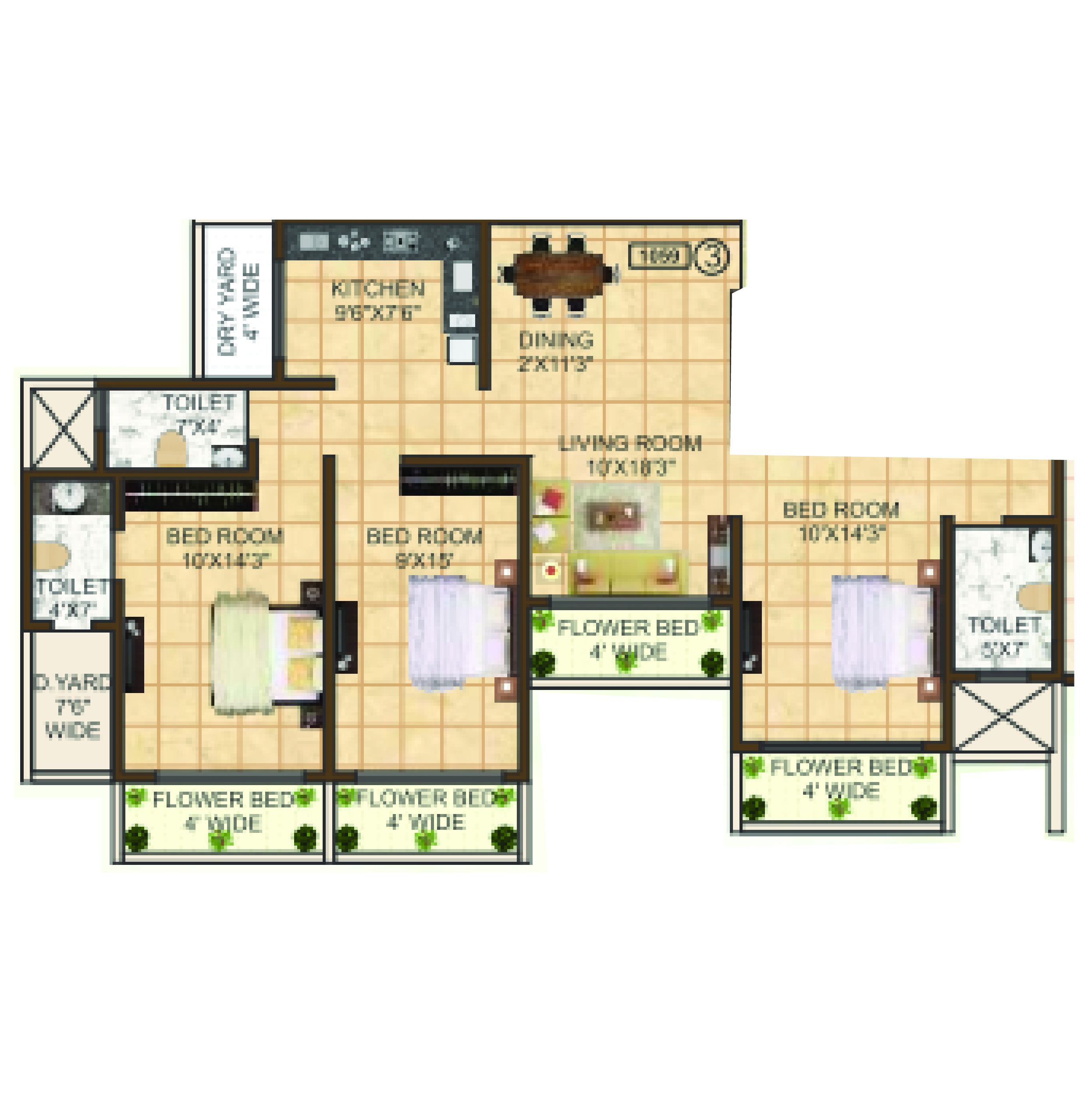 Master Floor Plan 3