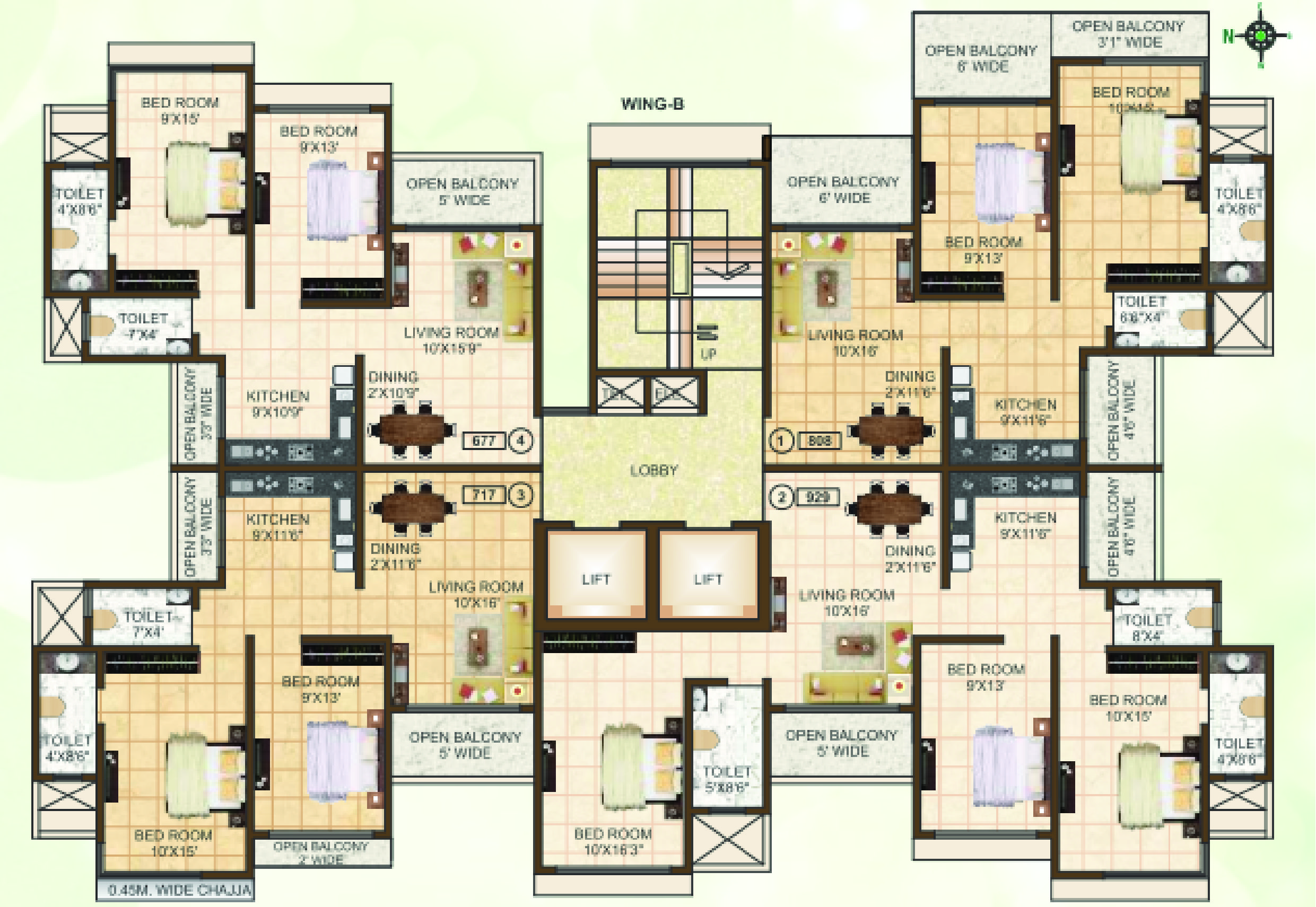 Master Floor Plan 4