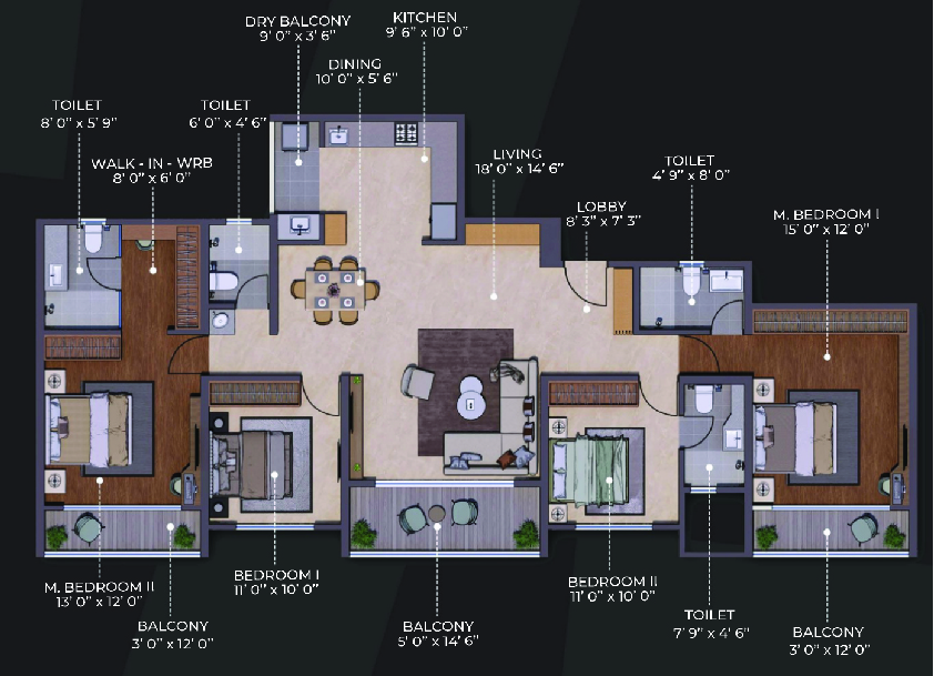 Master Floor Plan 1