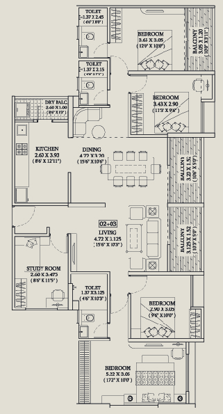 Master Floor Plan 4
