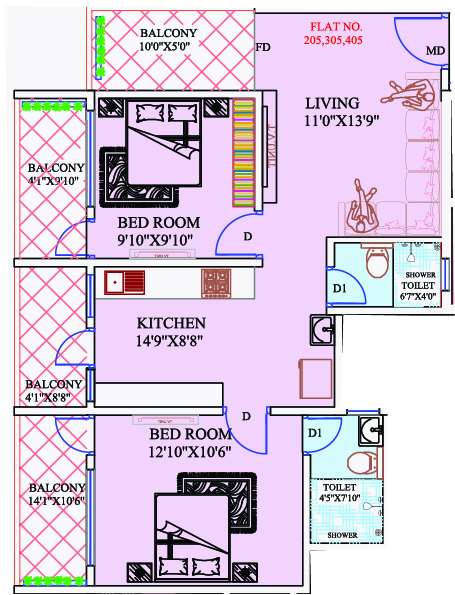 Master Floor Plan 3