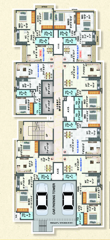 Master Floor Plan 3