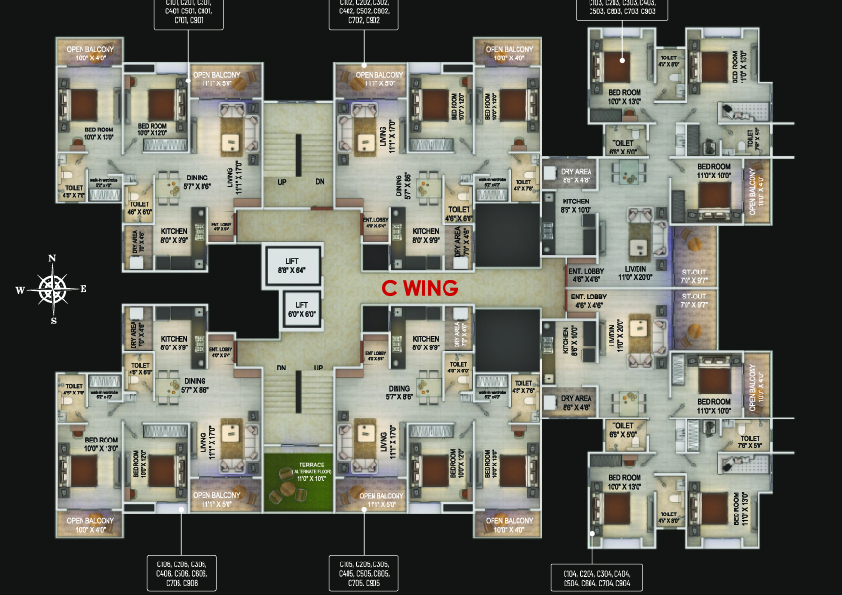 Master Floor Plan 3