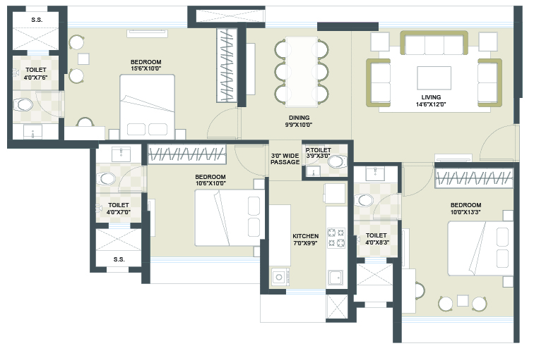 Master Floor Plan 4