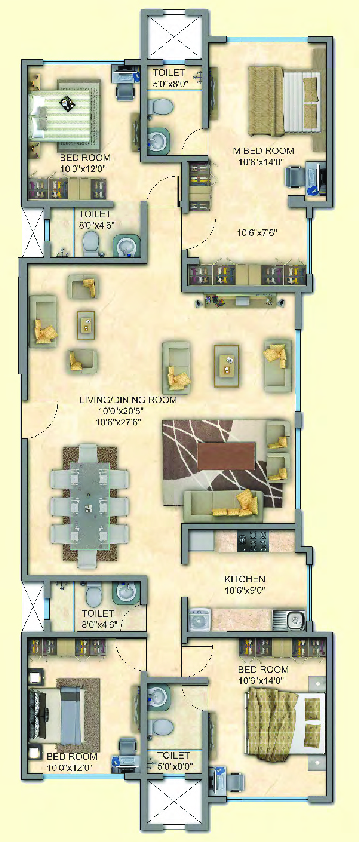 Master Floor Plan 3