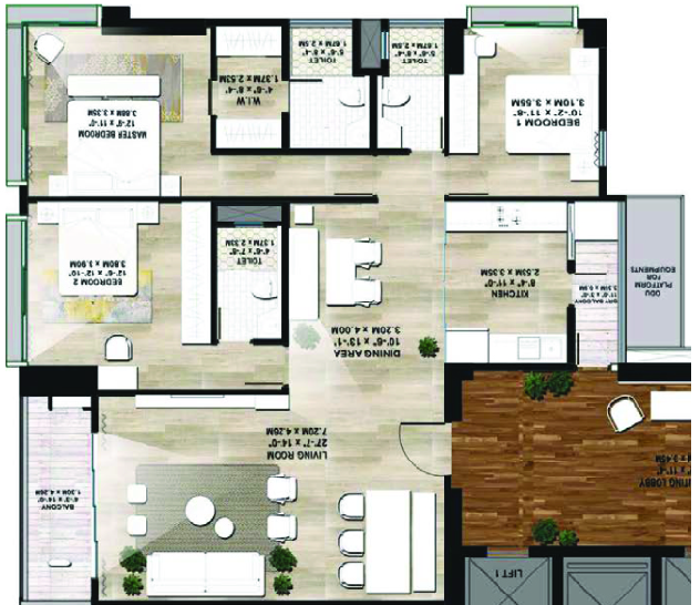 Master Floor Plan 1